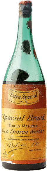 Delva Special Brand Extra Special Old Scotch Whisky bottle